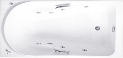 BHW328PP(H) อ่างระบบน้ำวนแบบมีมือจับ พร้อมสะดือป๊อปอัพ รุ่น ROSANNA