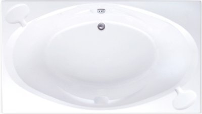 BH223PP(H) อ่างอาบน้ำแบบมีมือจับ พร้อมสะดือป๊อปอัพ รุ่น VALENCIA