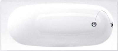 BT216D(H) อ่างอาบน้ำพร้อมสะดือสายโซ่ รุ่น SANTA