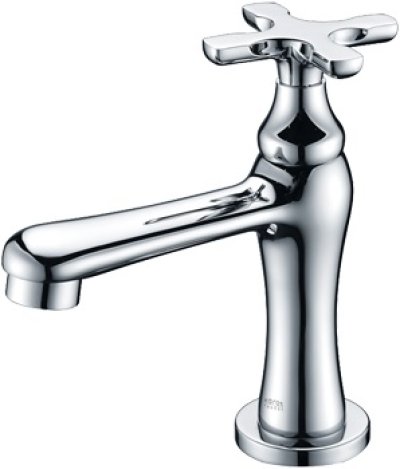 KF-10-100-50 ก๊อกอ่างล้างหน้า (น้ำเย็น) แบบติดเคาน์เตอร์