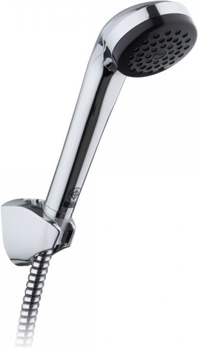 BA01-50 ฝักบัวสายอ่อน ปรับน้ำ 1 ระดับ ขนาด Ø 7 ซม. พร้อมสายอะคริลิค