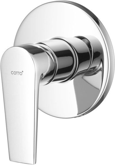 CT1162A วาล์วเปิด-ปิดน้ำแบบก้านโยก ชนิดฝังผนัง รุ่น LUKE