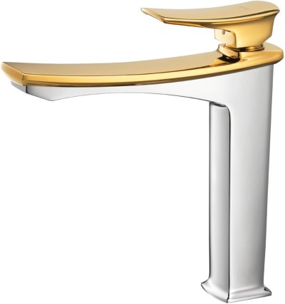 CT1222A#CG ก๊อกเดี่ยวอ่างล้างหน้าแบบก้านโยกทรงสูงสีโครมทองพร้อมสะดือแบบกด รุ่น THANTARA