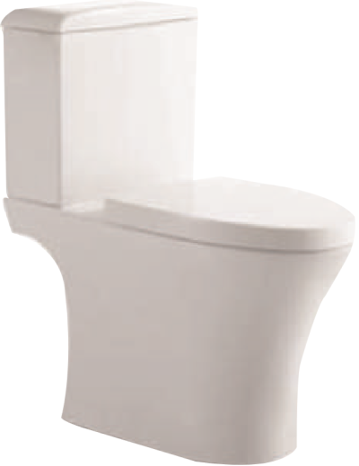 ECT-03-221D-11 สุขภัณฑ์ แบบสองชิ้น 3/6 ลิตร