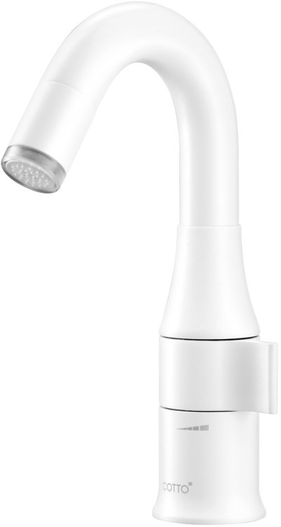 CT1213#WH(LED) ก๊อกเดี่ยวอ่างล้างหน้าพร้อมไฟ LED (สีขาว) รุ่น VEGAS