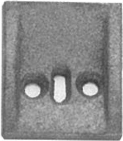 VP-17161 เหล็กจับยึดโถปัสสาวะชาย(1ชิ้น)