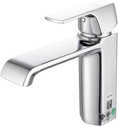 CT1180A ก๊อกเดี่ยวอ่างล้างหน้าแบบก้านโยก รุ่น CUBIC