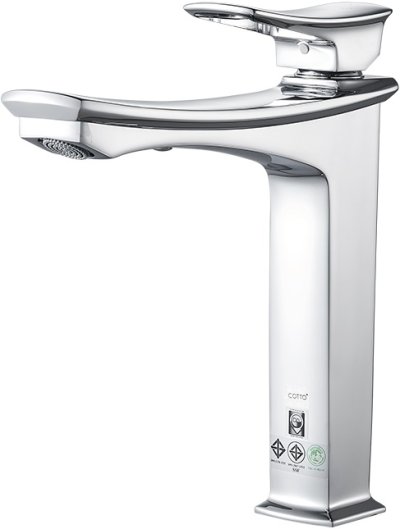 CT1222A ก๊อกเดี่ยวอ่างล้างหน้า แบบก้านโยกทรงสูง รุ่น THANTARA