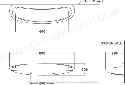 C839 หิ้งวางของ รุ่น ASTORIA
