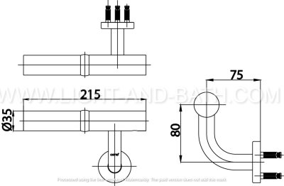 Z714 ข้อต่อราวจับปรับระดับความชันได้ รุ่น NATURA LIVING