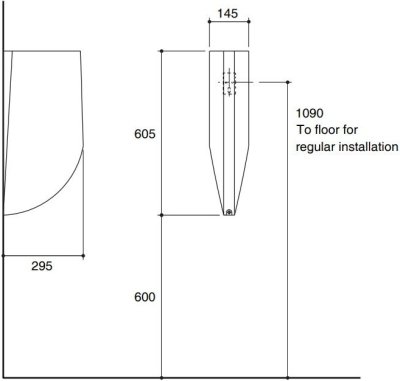 K-530X-WK แผงกั้น โถปัสสาวะชาย