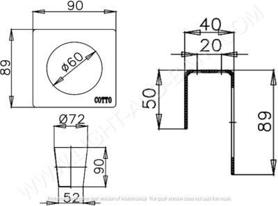 CT036(HM) ที่วางแก้วน้ำสเตนเลส รุ่น SHEET