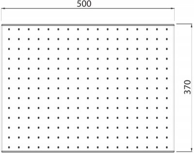 A-952-231 (F49231-CHACT) หัวฝักบัวเรนชาวเวอร์ ขนาด 50x37 ซม.รุ่น IDS 500