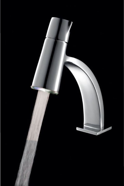 CT1139A(LED) ก๊อกเดี่ยวอ่างล้างหน้า พร้อมไฟ LED รุ่น LUMINOS