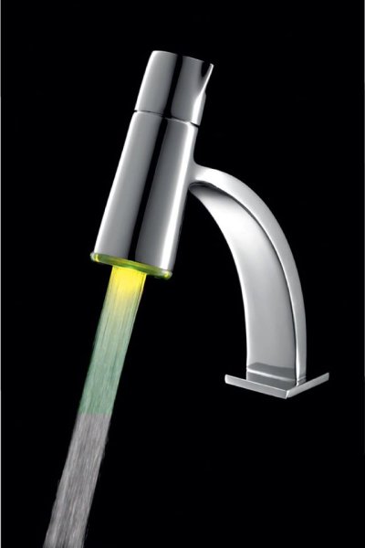 CT1139A(LED) ก๊อกเดี่ยวอ่างล้างหน้า พร้อมไฟ LED รุ่น LUMINOS