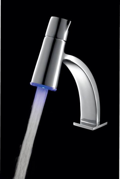 CT1139A(LED) ก๊อกเดี่ยวอ่างล้างหน้า พร้อมไฟ LED รุ่น LUMINOS