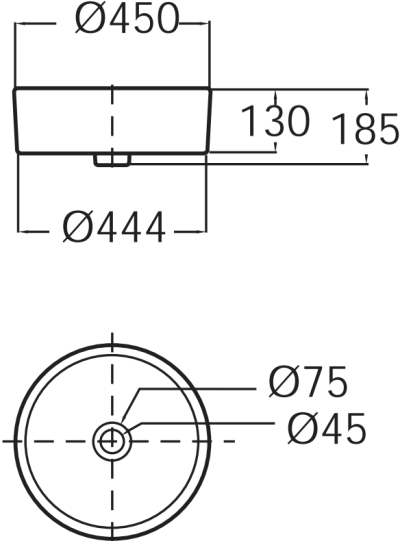 WP-F607-WT อ่างล้างหน้า แบบฝังครึ่งเคาน์เตอร์ รุ่น WHITE