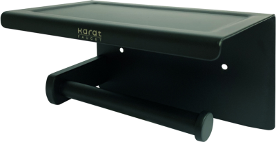 KB-16-312-55 ที่ใส่กระดาษพร้อมที่วางของ สีดำ