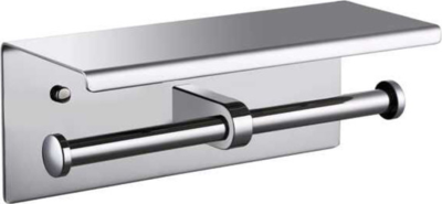 KB-01-332-63 ที่ใส่กระดาษชำระคู่พร้อมที่วางของ (สแตนเลส 304)