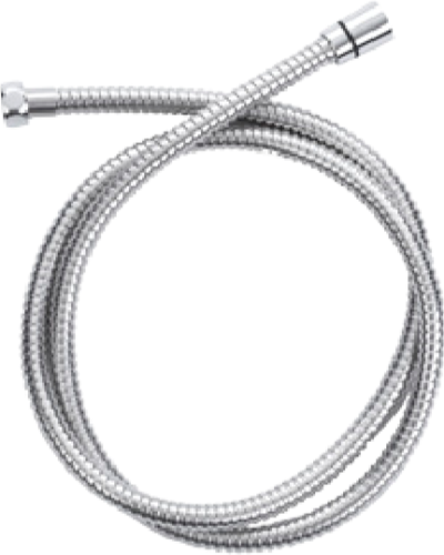 KA-04-307-50 สายของหัวฉีดชำระสีโครเมี่ยม สแตนเลส 304  ยาว 120 ซม. (หมุนได้ 360 องศา)