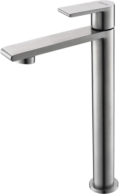 KF-39-611-63 ก๊อกเดี่ยวอ่างล้างหน้าทรงสูง(สแตนเลส 304)