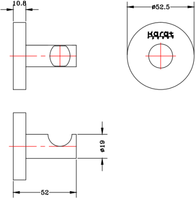KB-11-111-50 ขอแขวนผ้า