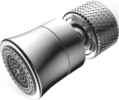 KP-01-514-50 ปากกรองเอนกประสงค์ แบบปรับน้ำ 2 ฟังก์ชั่น ใช้กับก๊อกซิ้งค์ทั่วไป