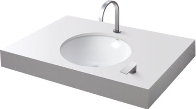 LW1504 อ่างล้างหน้า แบบฝังใต้เคาน์เตอร์