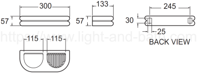 TF-9327-WT ที่วางสบู่+ที่วางแก้วน้ำ รุ่น ADOLA