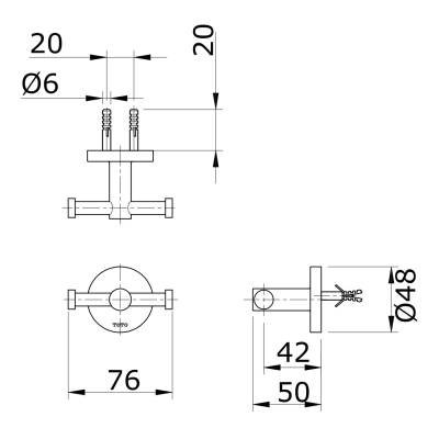 TX704AES แขวนผ้า รุ่น EGO II
