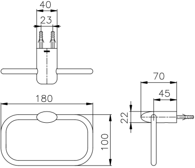 TS709 ห่วงแขวนผ้า รุ่น BASIC PLUS