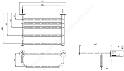 TTAR710K ชั้นวางผ้า รุ่น 03