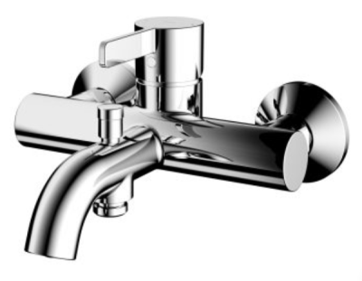 TBG11302T ก๊อกผสมสำหรับลงอ่างอาบน้ำและยืนอาบ ชนิดติดผนัง