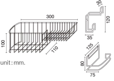 HWHOY-H100 ชุดตะแกรงเอนกประสงค์ 3 ชิ้น