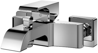 TBG08302T ก๊อกผสมสำหรับลงอ่างอาบน้ำและยืนอาบ ชนิดติดผนัง (ไม่รวมชุดฝักบัวสายอ่อน