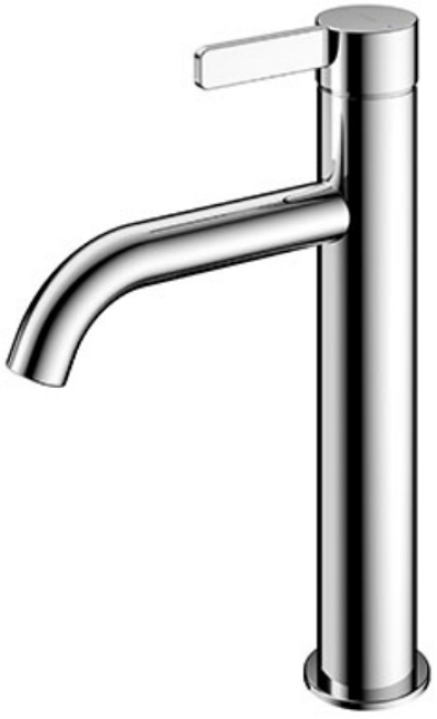 TLG11304T ก๊อกผสมอ่างล้างหน้าแบบก้านโยก ทรง Semi-tall ไม่รวมสะดือป๊อปอัพ รุ่น GF