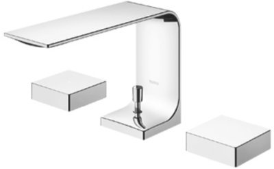 TLP02201T ก๊อกผสมอ่างล้างหน้า 3 รูก๊อก พร้อมสะดือป๊อปอัพ