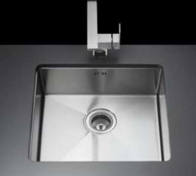 BSC45 ซิงค์ล้างจาน แบบฝังใต้เคาน์เตอร์ 1 หลุม