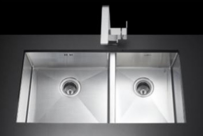 BSC822 ซิงค์ล้างจาน แบบฝังใต้เคาน์เตอร์ 2 หลุม