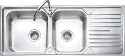 MSA200B อ่างล้างจาน 2 หลุม 1 ที่พัก