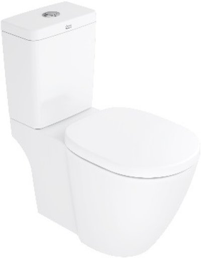 TF-2704-WT-0 (CL27045-6DACTST) สุขภัณฑ์ แบบสองชิ้น 3/4.5 ลิตร รุ่น CONCEPT CUBE