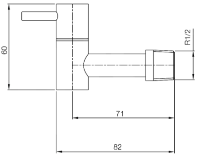 WS-1205P ก๊อกล้างพื้น รุ่น TEENY