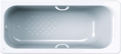 TF-70270G-WT อ่างอาบน้ำธรรมดา+มือจับ รุ่น ACTIVE