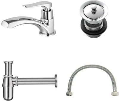 CT1206SET(HM) ก๊อกเดี่ยวอ่างล้างหน้า (SET 4 ชิ้น)