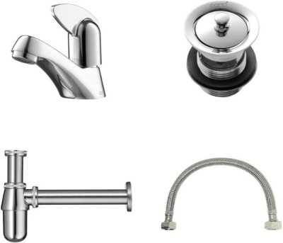 CT162C36SET#GB(HM) ก๊อกเดี่ยวอ่างล้างหน้า จัดชุด (SET) 4 ชิ้น