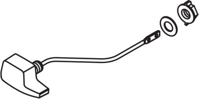 GS1070979-CP มือบิดหม้อน้ำก้านโค้ง รุ่น SUPERSAVE, OCEAN