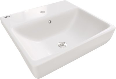 WP-F301-WT อ่างล้างหน้า แบบฝังครึ่งเคาน์เตอร์ รุ่น MILANO