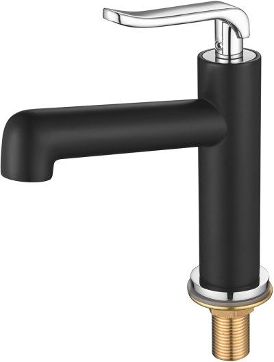 RA MU-1003BLACK ก็อกอ่างล้างหน้าน้ำเย็น สีดำ