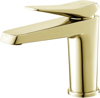 CT1241A#GR2 ก๊อกเดี่ยวอ่างล้างหน้าแบบก้านโยก (สีทอง) รุ่น X-POSH