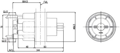TBN01104T วาล์วสำหรับชุดเปิด-ปิดน้ำ